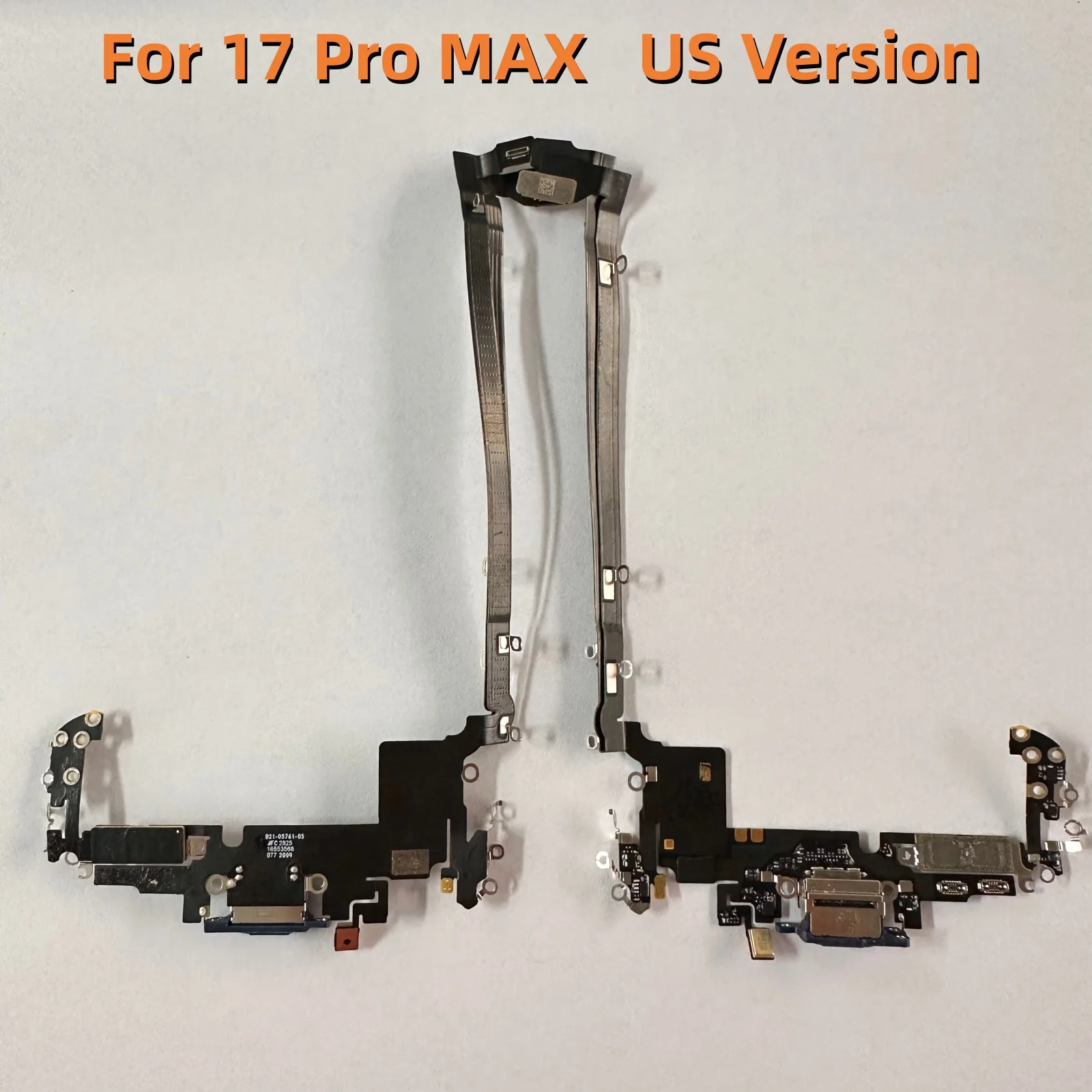 USB Charging Port Flex Cable For iPhone 17 PRO MAX Charging Connector Board With Tools Repair Parts