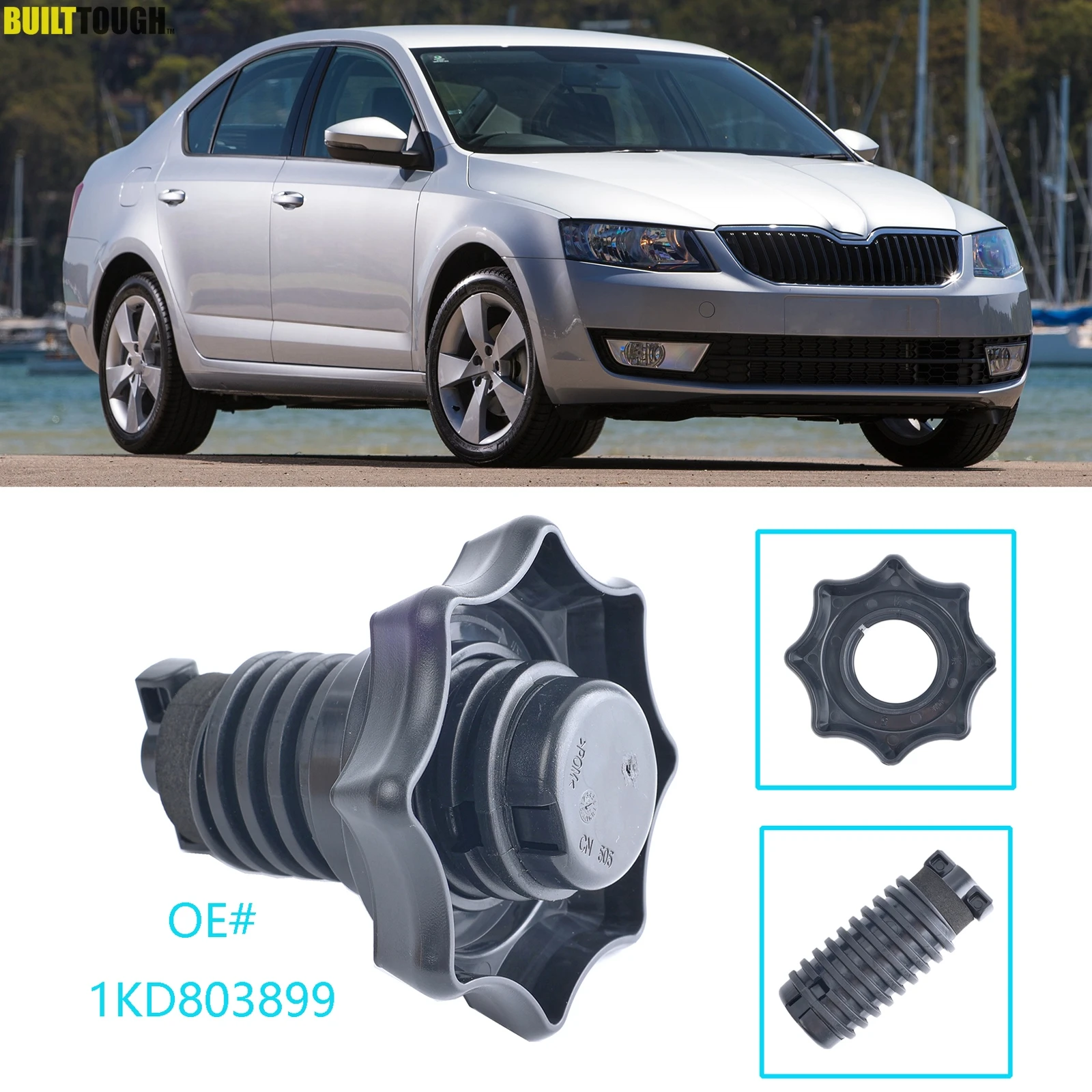 1Pc For SKODA Octavia 1Z Karoq NU7 Superb B6 Spare Wheel Tire Hold Fixing Mounting