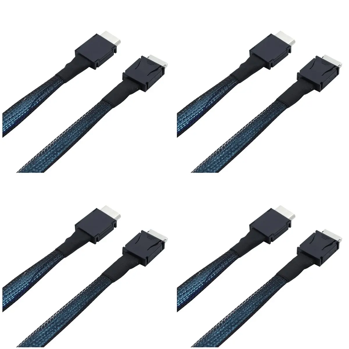 

Кабель-удлинитель HOT-4X PCIE Oculink SFF-8611 4I на MINI SAS SFF-8611 4I для сервера, сверхскоростной, для передачи данных, 1 м