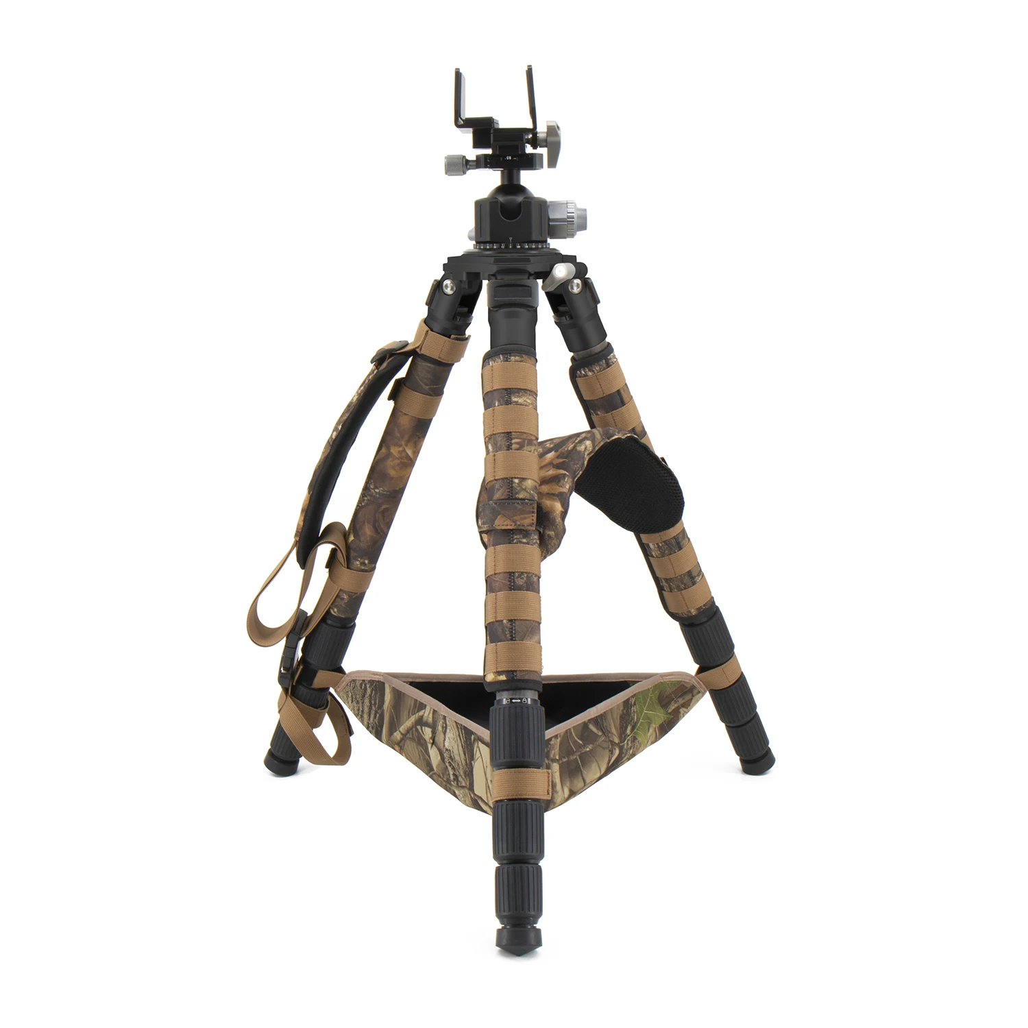 Professional Lightweight Carbon Fiber Hunting Tripod for Telescope Camera Shooting Durable Camouflage Leg Wraps Tripod