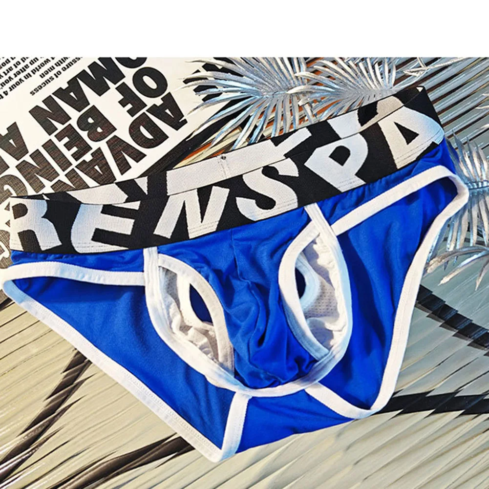 

Men Open Crotch Sports Underwear Briefs U Convex Pouch Breathable Panties Boxers
