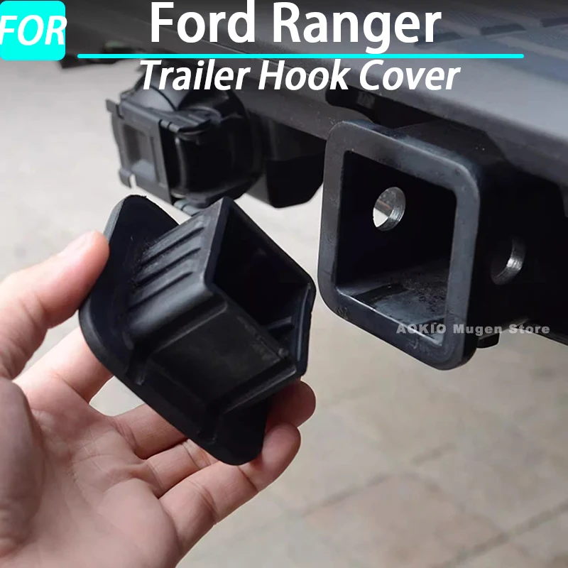 

Крышка крюка прицепа, модифицированная внешняя отделка для Ford Ranger, внешние аксессуары 2023 2024 2025