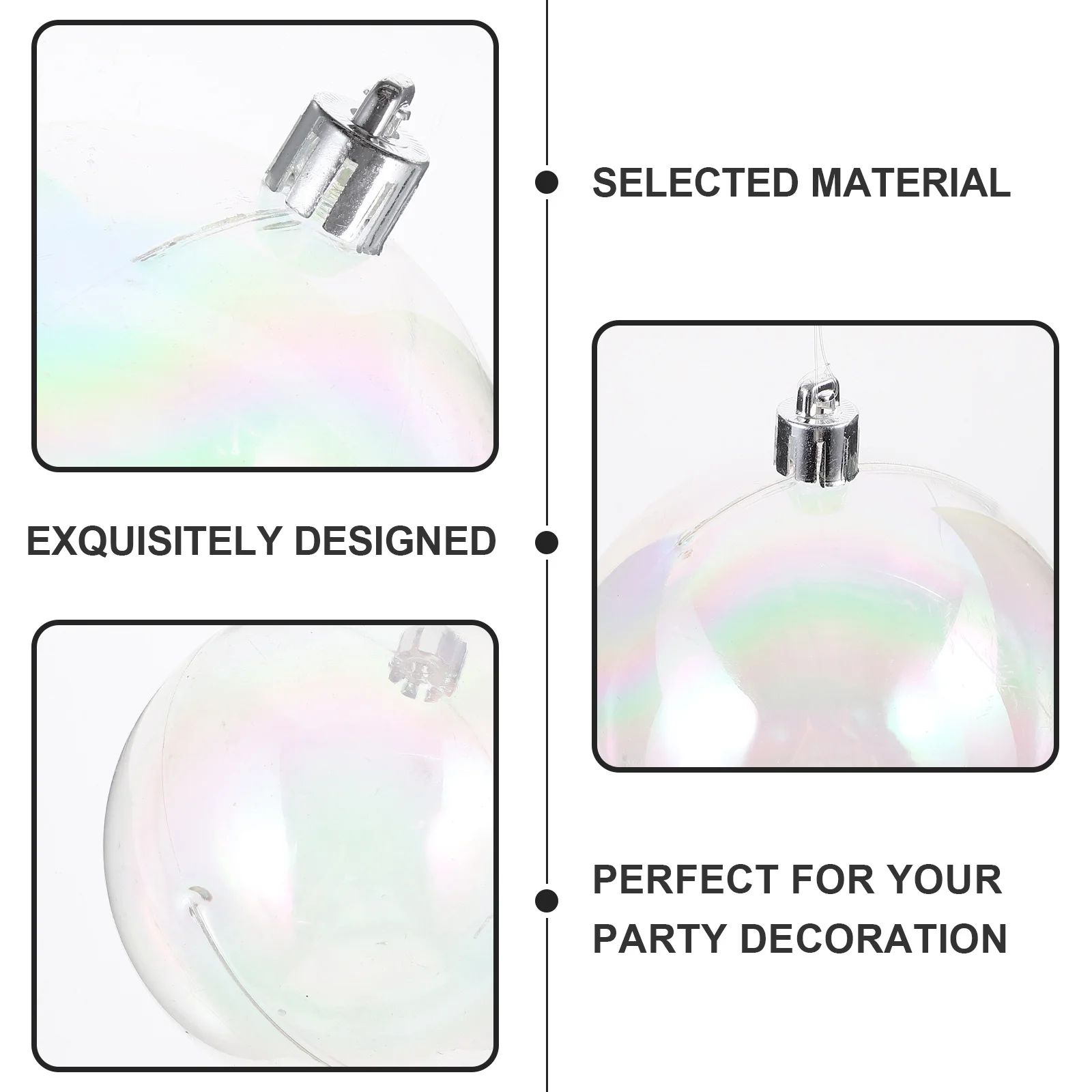 

12pcs Christmas Pendant For Xmas Tree Holiday Ornament Party Decor Festival Hanging Decoration Supply Holiday Ornament