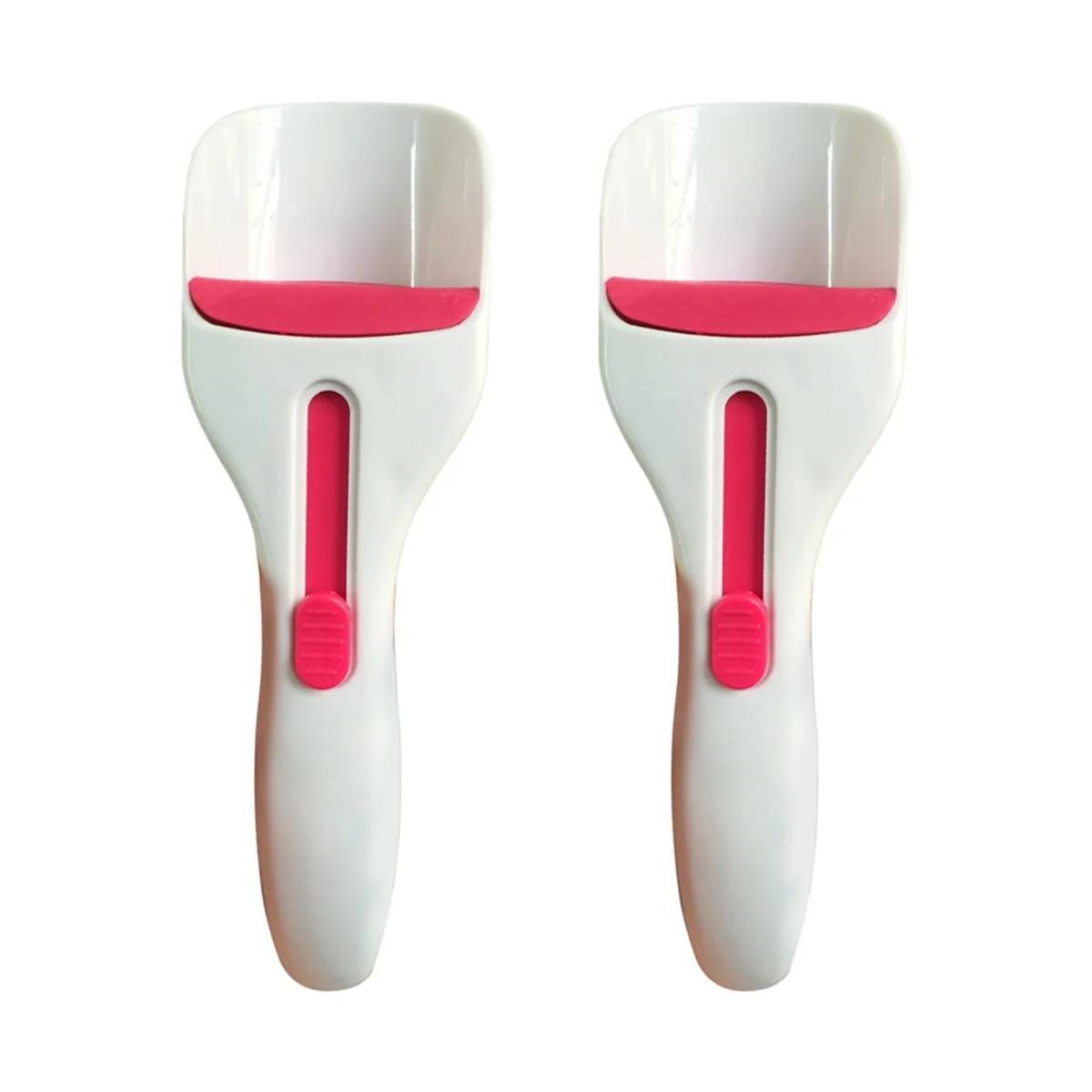 2pcs Cake Batter Distribution Scoop, One-Touch Sliding Button Dispenses Batter, Home Batter Dispenser Baking Tool