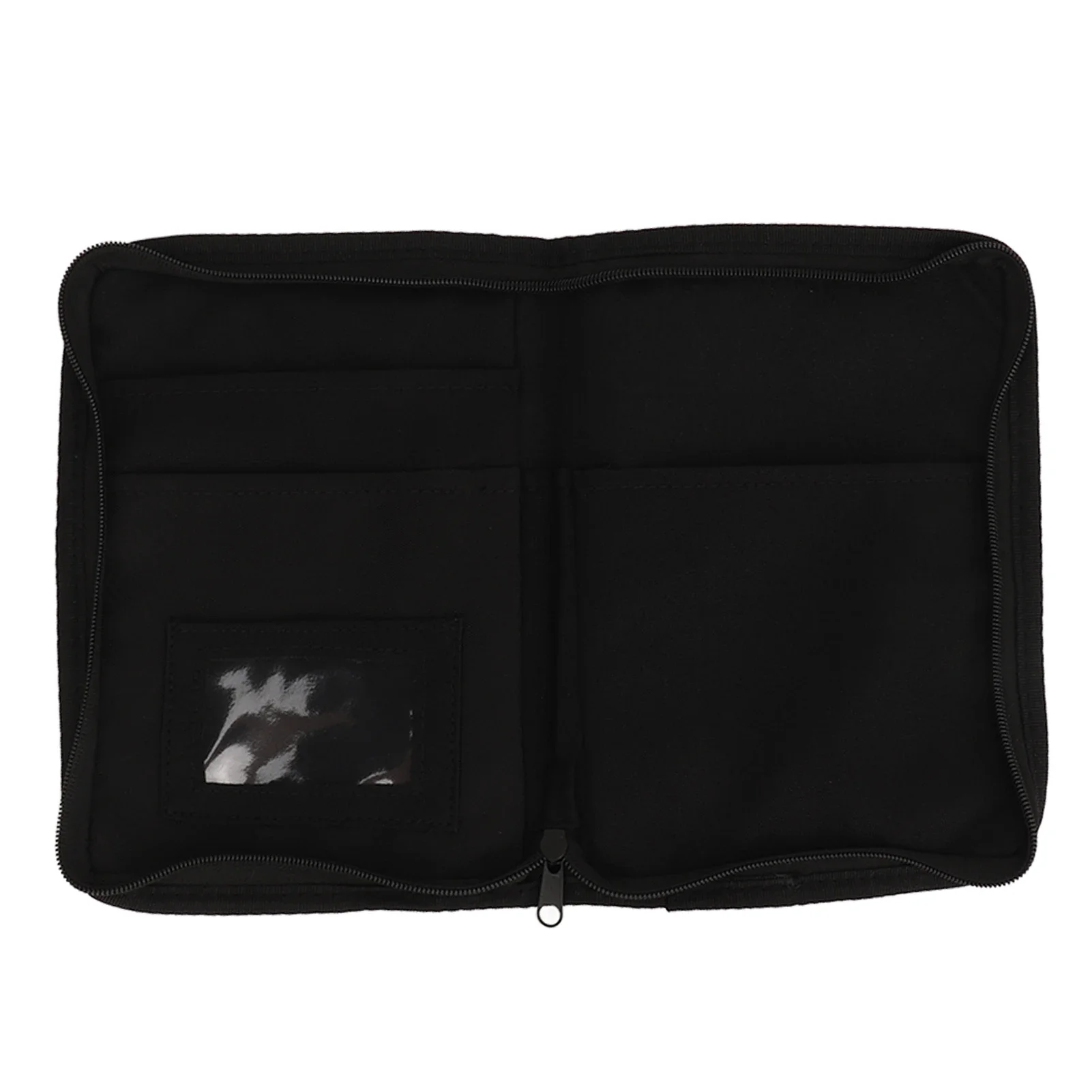 Car Document Holder 6 Pockets Easy Clean Multifunctional Portable Zipped Design Vehicle Document Glove Box Organizer for Car