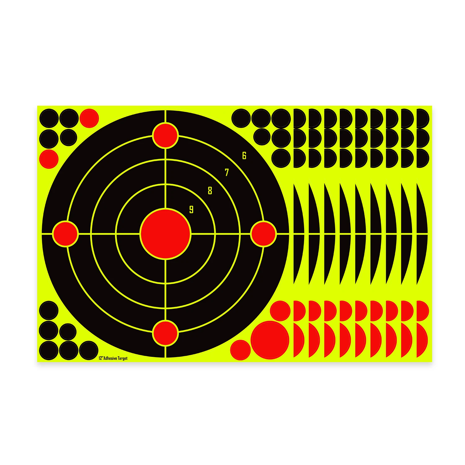 10-pecas-12-polegadas-x-12-polegadas-respingos-autoadesivos-e-alvos-de-tiro-reativos-para-arma-pistola-rapulo-airsoft-pellet-gun-air-rifle
