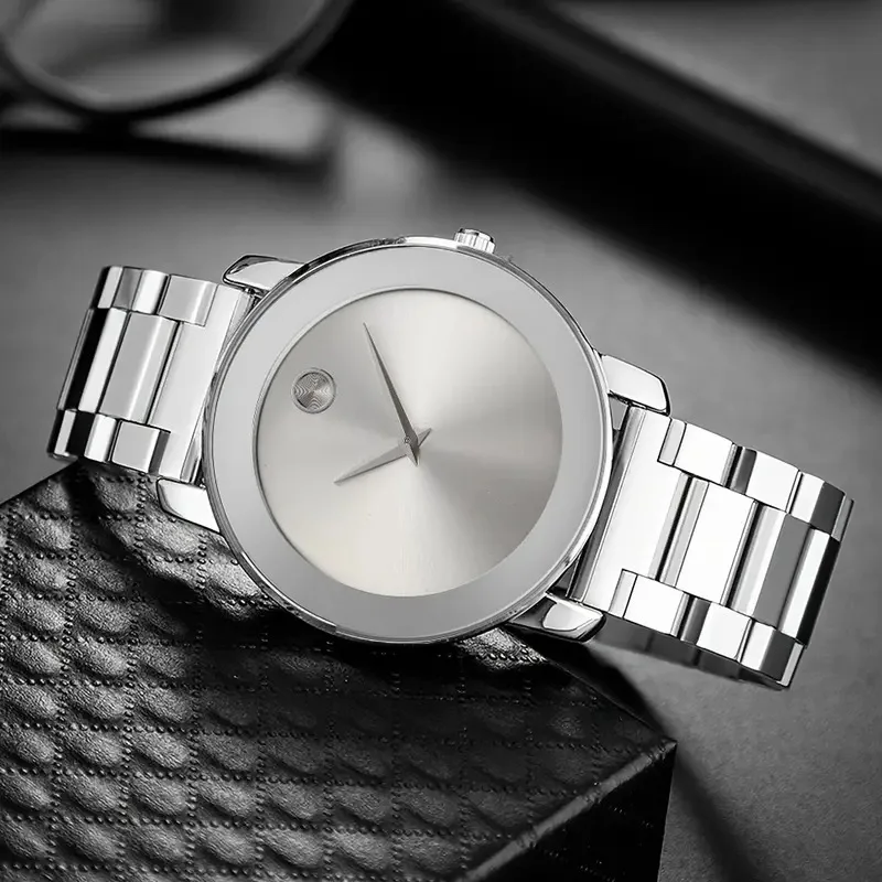 

Новые классические ультратонкие мужские кварцевые часы 2026 года в корейском стиле: трендовые, минималистичные, модные, роскошные, деловые наручные часы Reloj Hombre