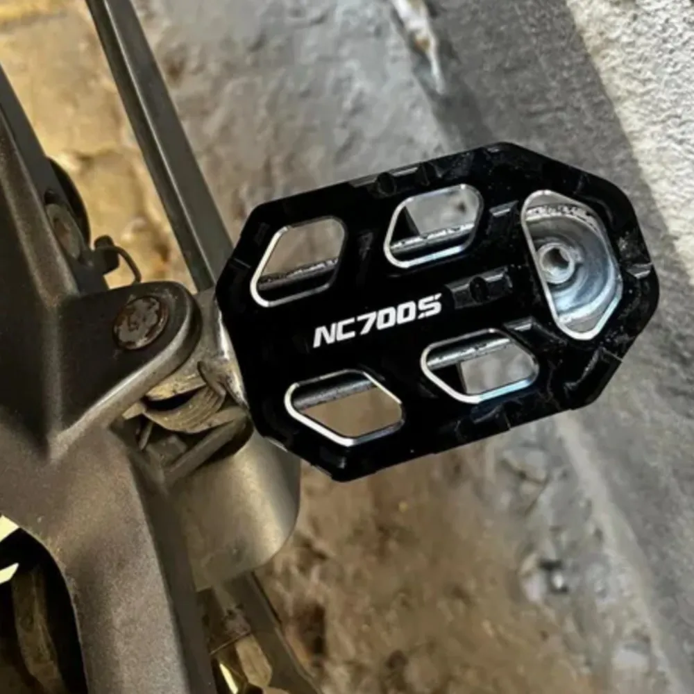

FOR HONDA NC700X NC700S 2012-2023 Motorcycle Accessories Wide Front Brake Footrest Pedal Footpeg Enlarge Foot Pad NC 700X 700S