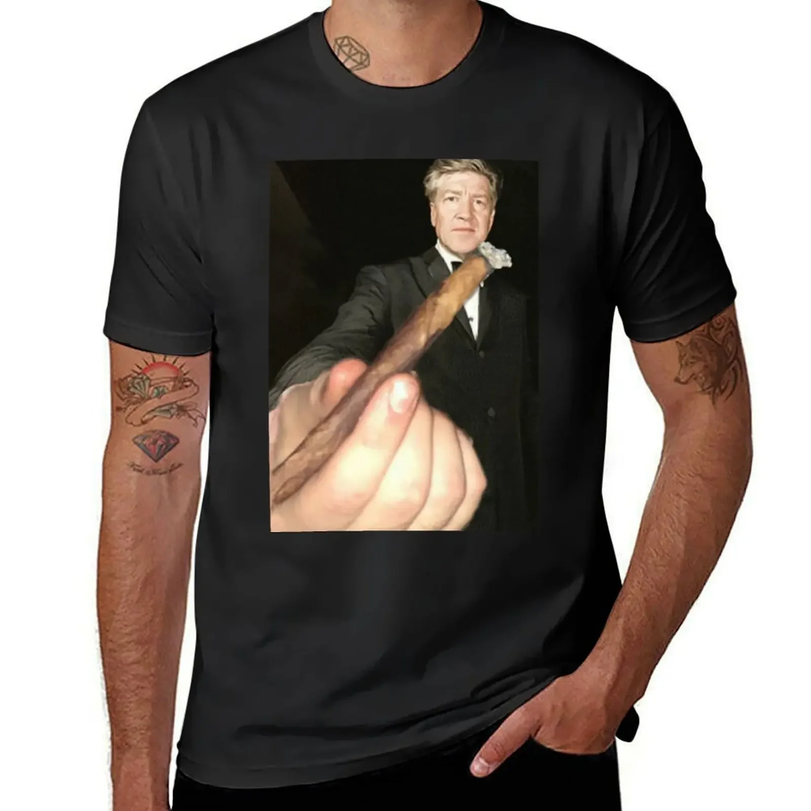 Lynch Passes You the Blunt T-Shirt customs design your own cute clothes heavyweights t shirt for men