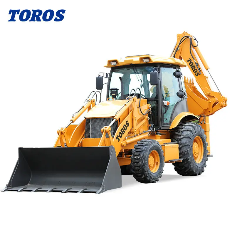 Mini Loader Backhoe  1 Ton 2 Ton 3 Ton Backhoe Loader Excavator Productwheel Backhoe Loader For Sale