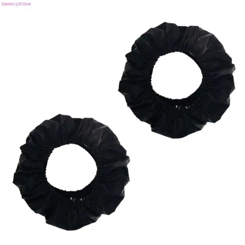 D0JC Pack of 2pcs Strollers Wheel Dustproof Protector Sleeve Case Simple Installation