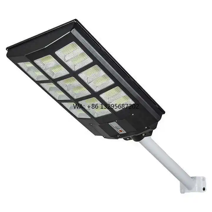 

LIGHTSINCERE High Lumens Waterproof Outdoor LED Solar Street Lights 900w ABS Body Motion Sensor Solar Street Lamp with Remote