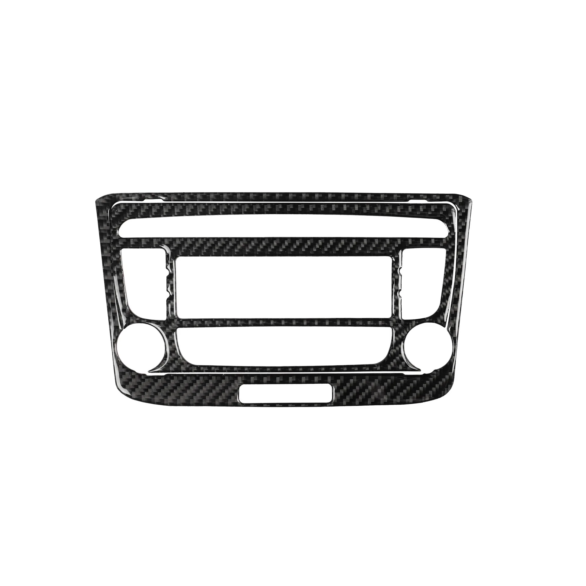 Prepreg Dry Carbon Real Carbon Fiber Interior Center Console A/C CD Panel Cover Trim for Audi TT TTS TTRS 8J MK2 2007-2013 2