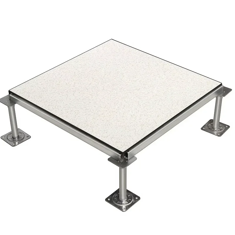 

600X600MM Anti-static HPL Covering Raised Flooring Panels High Strength Data Center Server Room Access Floor