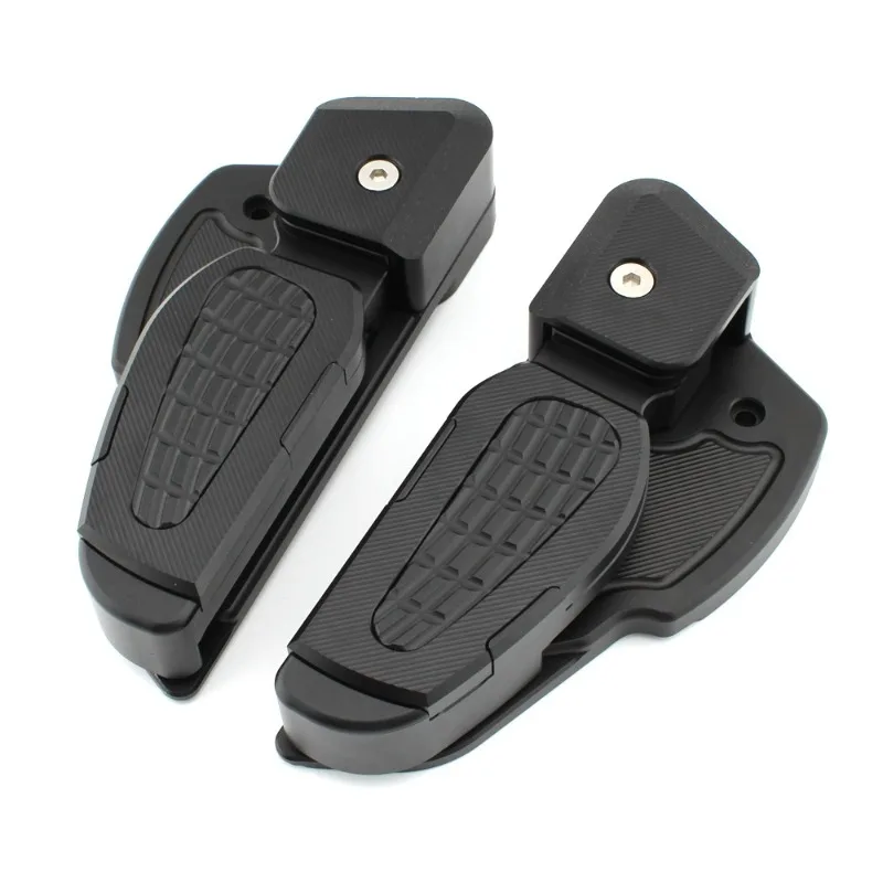 Motorcycle Rear Passenger Footrests For Vespa Prima SPRINT 125 150 Foldable Foot Steps Extension Foot Pedal Adapter 2017-2020