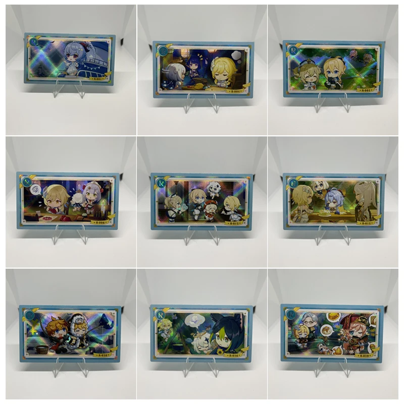 

Vitality Card Goddess Story R Card Ganyu Ningguang Lumine Raiden Shogun Collectible Card Christmas Birthday Gift Children's Toys