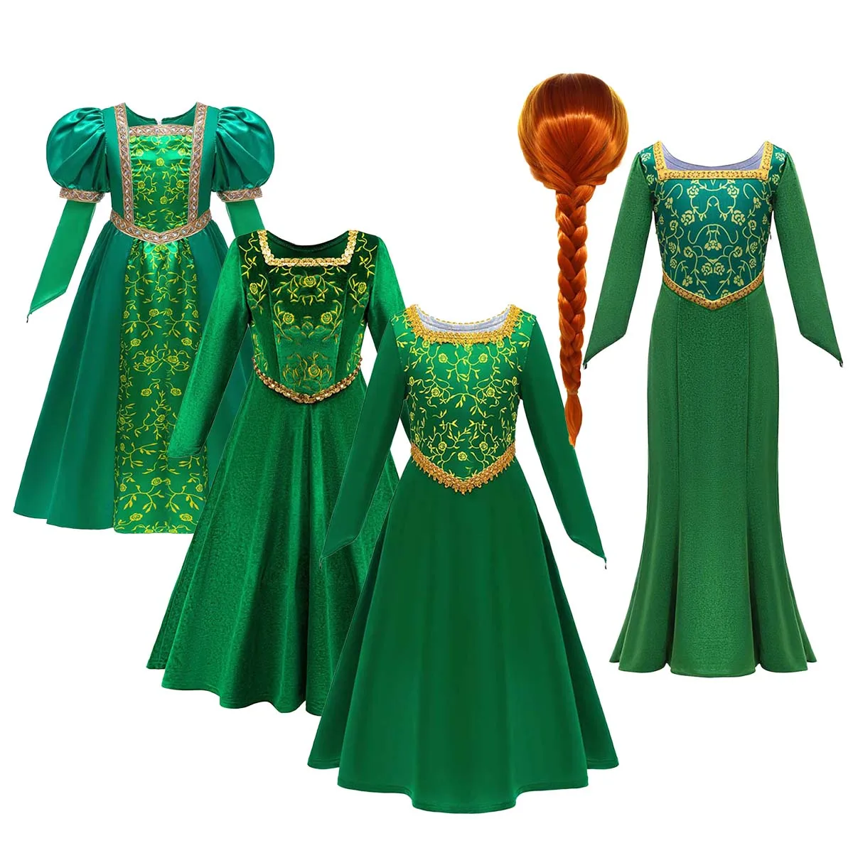 

Birthday Party Cosplay Dress Up Girls Princess Costume Dress
