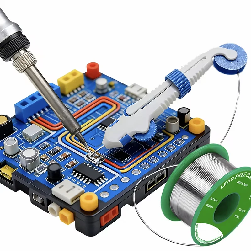 Welding Wire Feeder, Welding Wire Feeding Tool, Electric Soldering Iron Auxiliary Tool, Wire Feeding Pen, Multifunctional Welding Repair DIY Tool