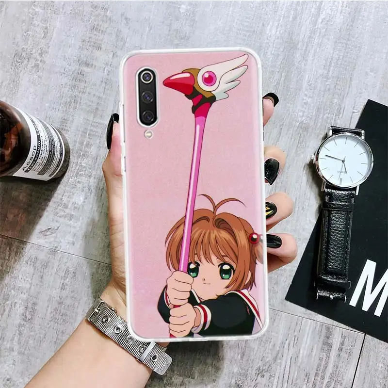 Card Captor Sakura Anime Phone Case For Xiaomi Poco X6 X5 X4 X3 Nfc F5 F6 Pro F3 F2 F1 F4 Gt M5S M4 M3 M2 Soft Coque Cover X3 Nf