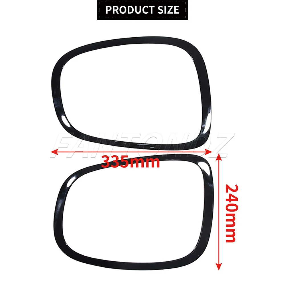 Left Right Tail Light Trim Ring Rear Lamp Frame For BMW Mini Cooper F55 F56 F57 51712285495 51712285496 Tail Light Surround Trim