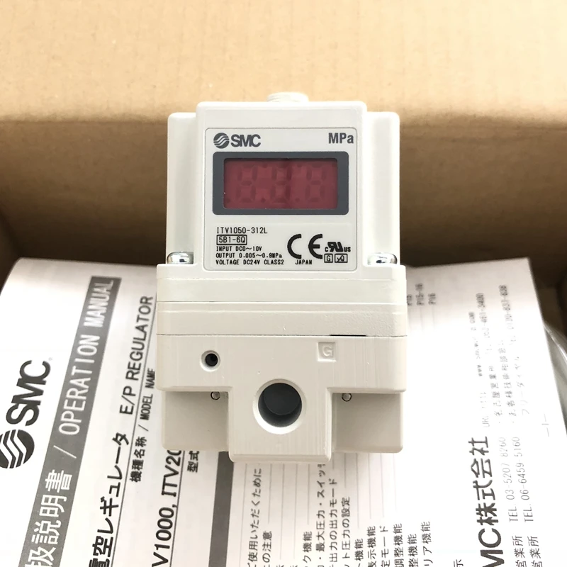 Pneumatische proportionele klepconverter elektrisch ITV1050 312L ITV1030 012CL ITV2050 313N ITV2030