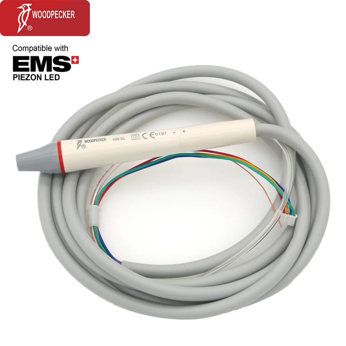 Woodpecker Dental Ultrasonic Scaler Build-in UDS  N2/N3 LED HW 5L Scaler Tip Head  Fit EMS And Mectron Dentist Chair Material