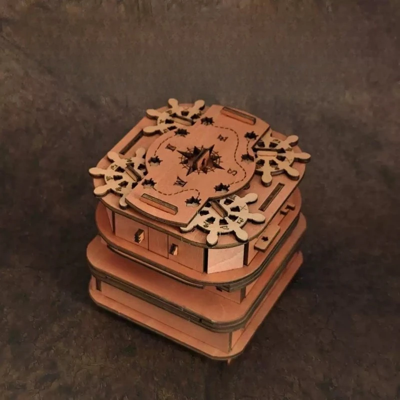 Gift Adult Decryption BoxMachine Stress Reduction Puzzle High Difficulty Hell Level Puzzle Decryption Box Toy