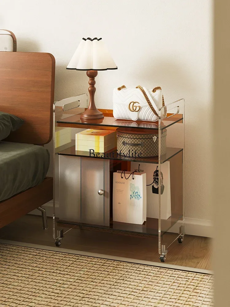 طاولة قهوة صغيرة متحركة yj21، خزانة جانبية بجوار الأريكة في غرفة المعيشة #1