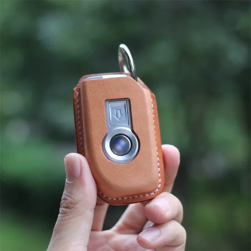 for BMW Moto R1250GS S1000 Handmade Custom Key Bag 3D Shaping Simple Key Cover