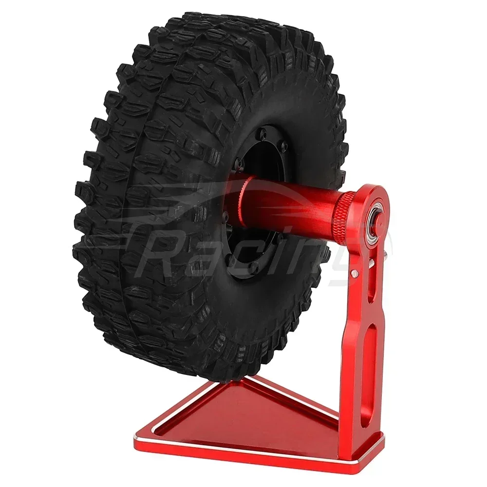 CNC alumínio Hex roda pneu Balancer ferramenta, equilíbrio dinâmico, Base de suporte, RC carro atualizar peças, 12mm, 17mm, 1:10, 1:8, 1:7