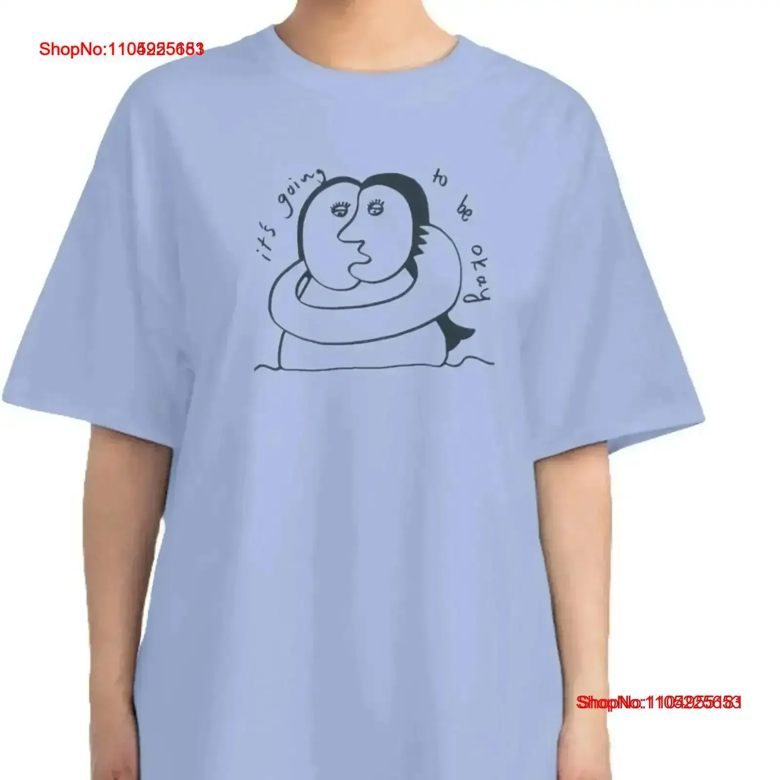 Its Going To Be Okay Couple T Shirt Positive Vibes Relationship Inspirational Top Mental Health Awareness Clothing vintage Soft