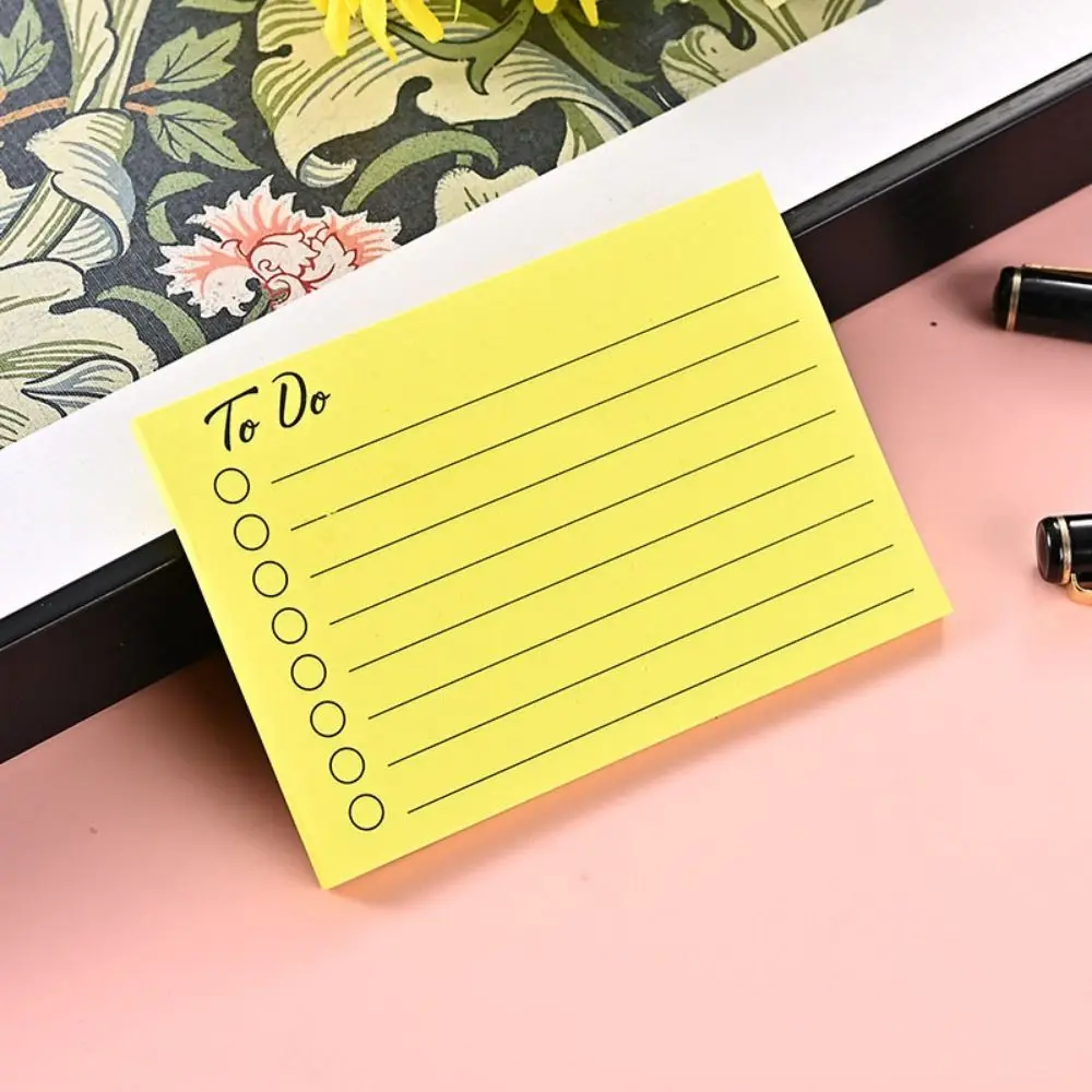 Scrapbooking Sticky Notes Self Discipline Studying Planning Checklist Notepad 8 Colors Creative Timetable Notepad