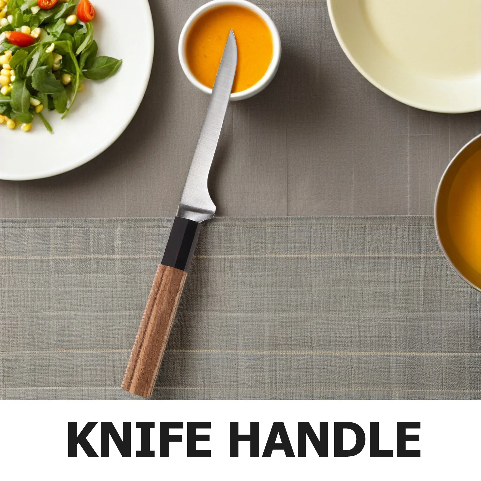 Mango de cuchillo de madera oc - Japanese Knife reseña y precio