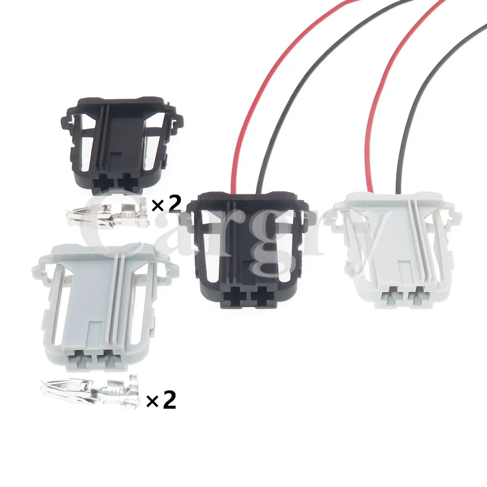 

1 Set 2P AC Assembly Car Wiring Terminal Connector Automobile Wire Harness Socket Auto Modification Plug Accessories