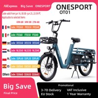 ONESPORT-OT01 electric bike, 650W motor, 48V 27Ah battery, 20 inches, top speed 25 km/h, range 100 km, hydraulic disc brakes