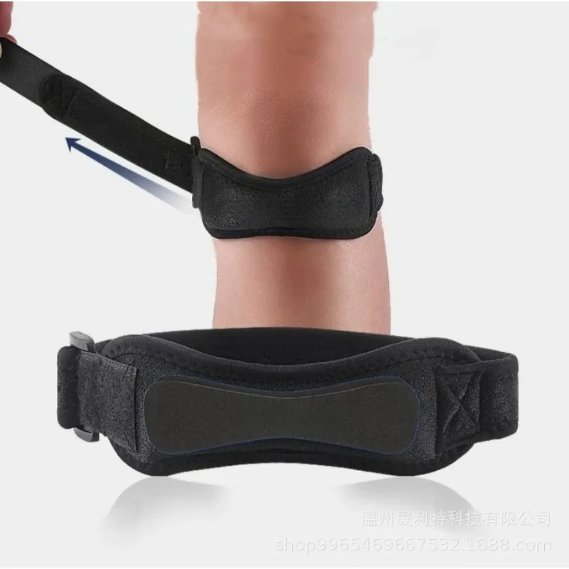 مقبض قابل للتعديل الرياضة الركبة الحرس الفرقة حماية الغضروف المفصلي منع الرباط سلالة الرضفة حزام منصات الركبة الداعم الضغط #1