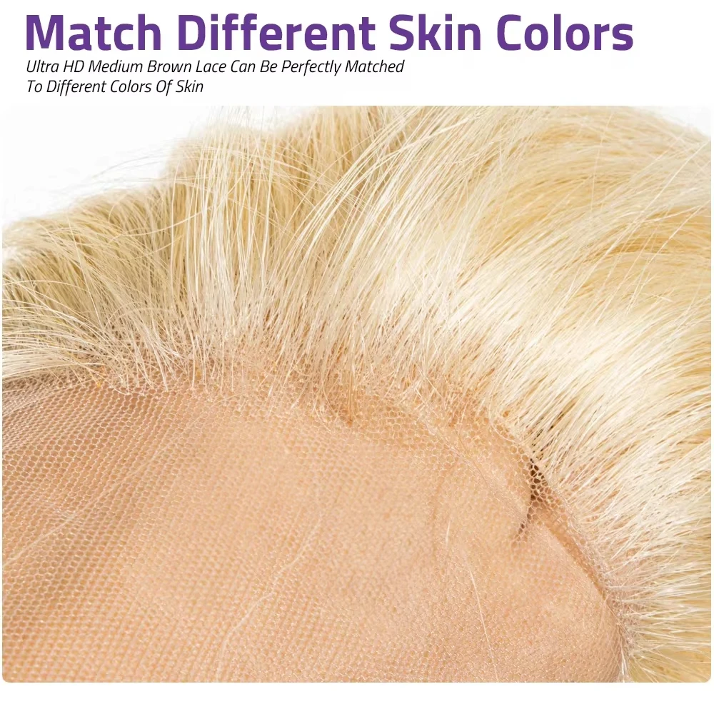 Wewave Hd شعر مستعار دانتيل 13x4 شعر بشري أشقر 613 شعر مستعار بشري مموج 38 بوصة 200 كثافة باروكة من شعر طبيعي عناصر بيع التخليص