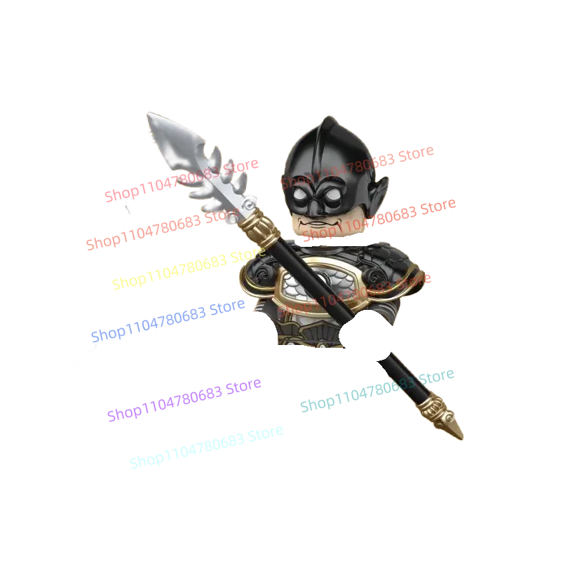 MOC اللبنات رحلة الأساطير الصينية إلى الغرب الأبيض التنين الحصان التجمع نموذج تمثال أنيمي لعبة من الكارتون هدية