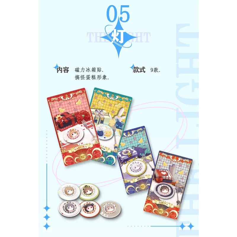 2024 Captor Sakura Cards Booster Box Anime Character Collection Anniversary tarot Card Suit Cosplay Cardcaptor Magical Girl Game