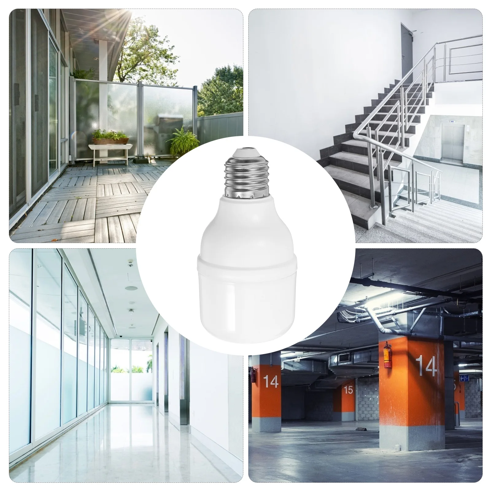 

Energy saving LED Light Bulbs Bright White Garage Lighting Long Lifespan Safe Comfortable Decorative Lamp Bulbs Retro Style
