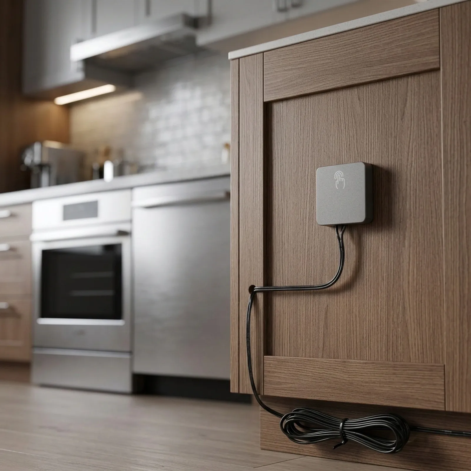 for Furniture Lighting 12V 24V Cabinet Light Hand Wave Sensor Switch Touch Sensor Technology Abs Material Compact Size