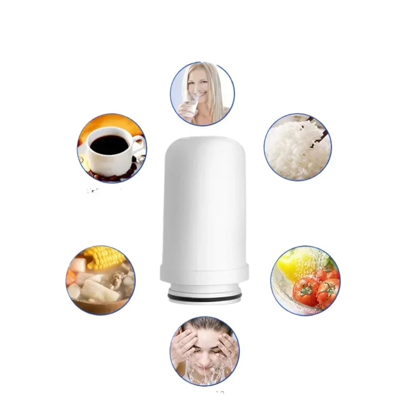 

High quality household kitchen ceramic activated carbon filter tap water purifier washable