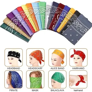 Bohemian Hair Bandana, gedruckt für Männer und Frauen, Unisex -Bandanas, Puls -Wraps, Gesichtsmaske, Schal, Hip -Hop -Mode, draußen 10 Hauptverkaufskind -Tablet mit Chip - №2