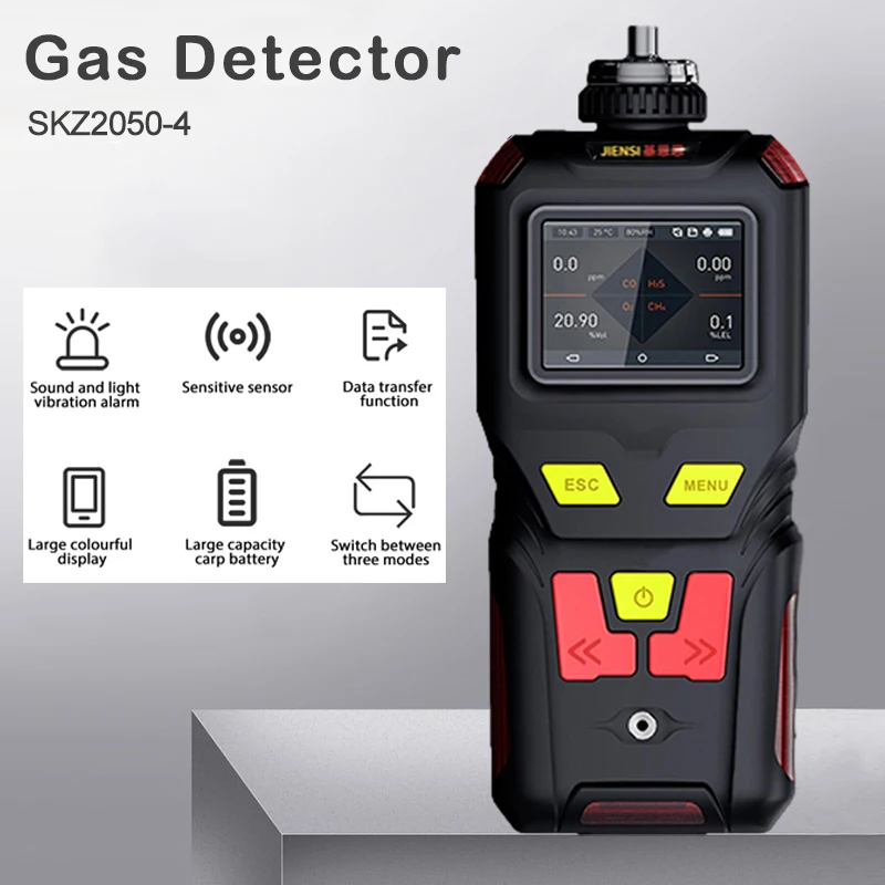 Digital electronic Hydrogen-peroxide H2O2 gas analyzer gas measuring instrument