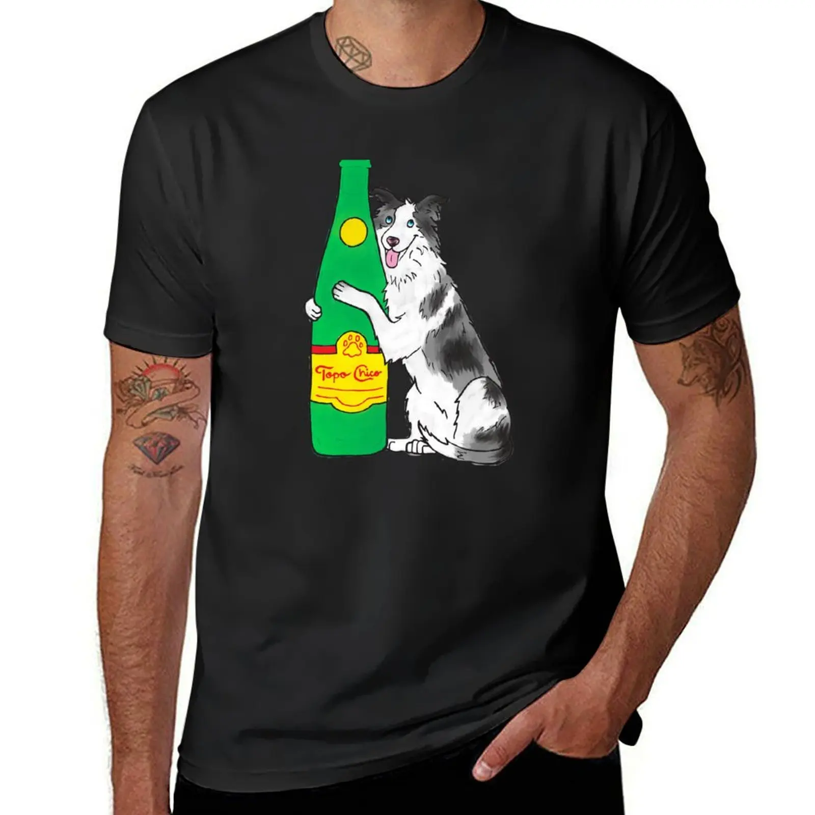 Topo Chico Pup T-Shirt oversizeds sweat cute tops mens t shirt graphic