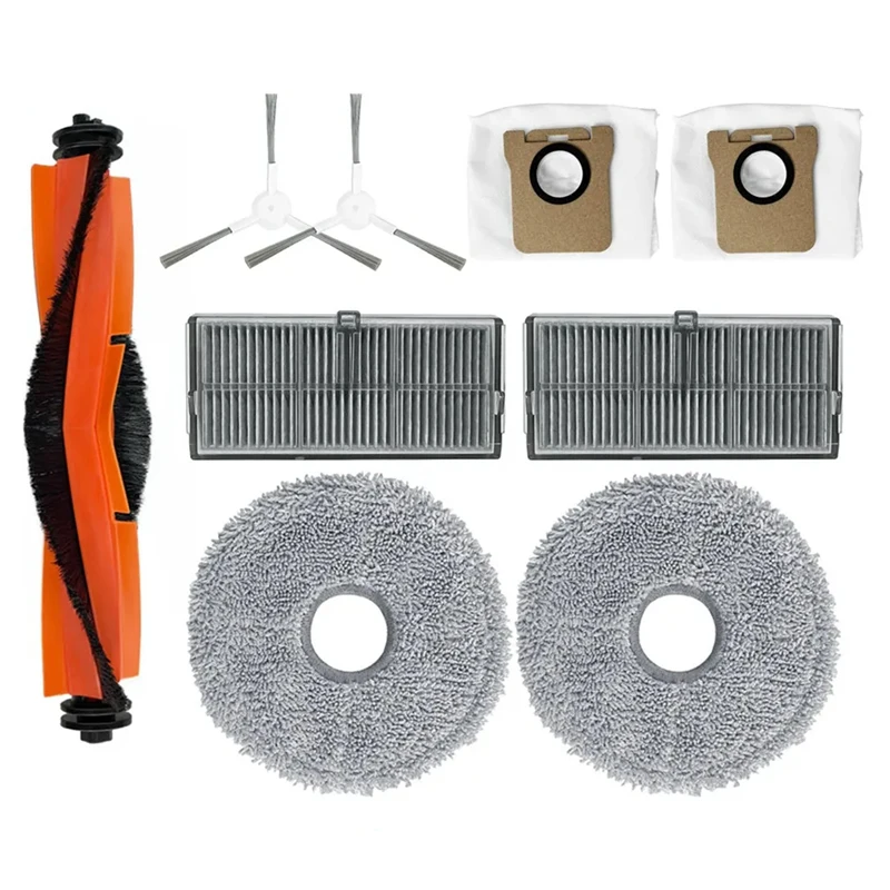 

For Xiaomi Mijia M30S Robot Vacuum Cleaner Main Side Brush Hepa Filter Mop Cloth Dust Bags Replacement Parts