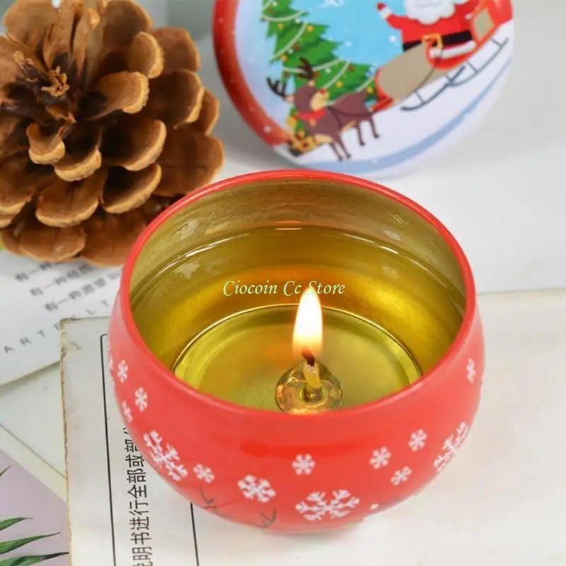 X90F Soy Wax Christmas Scented Candles for Stress Relief Relaxation Bath Yoga