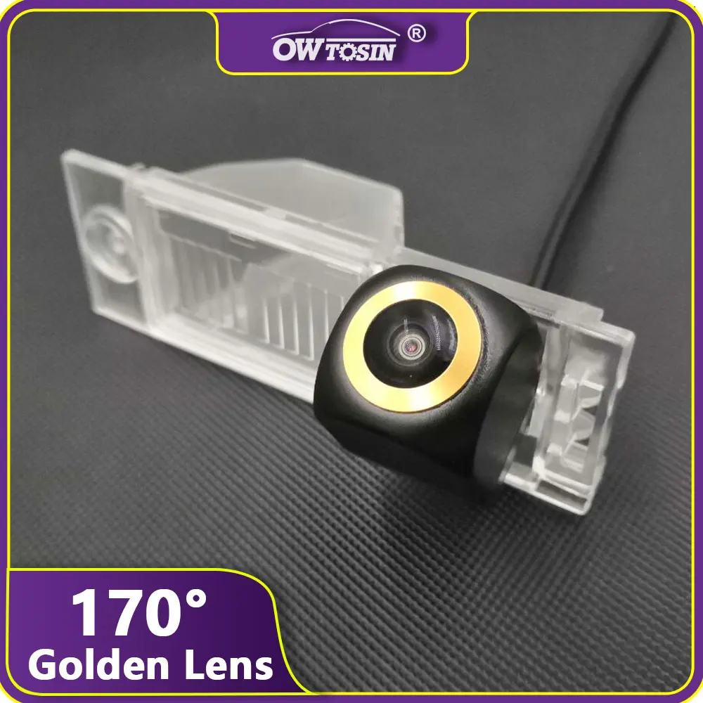 

170° AHD 1080P Golden Lens Reverse Car Vehicle Camera For Hyundai new Tucson IX35 2015 2016 2017 Rearview Monitor