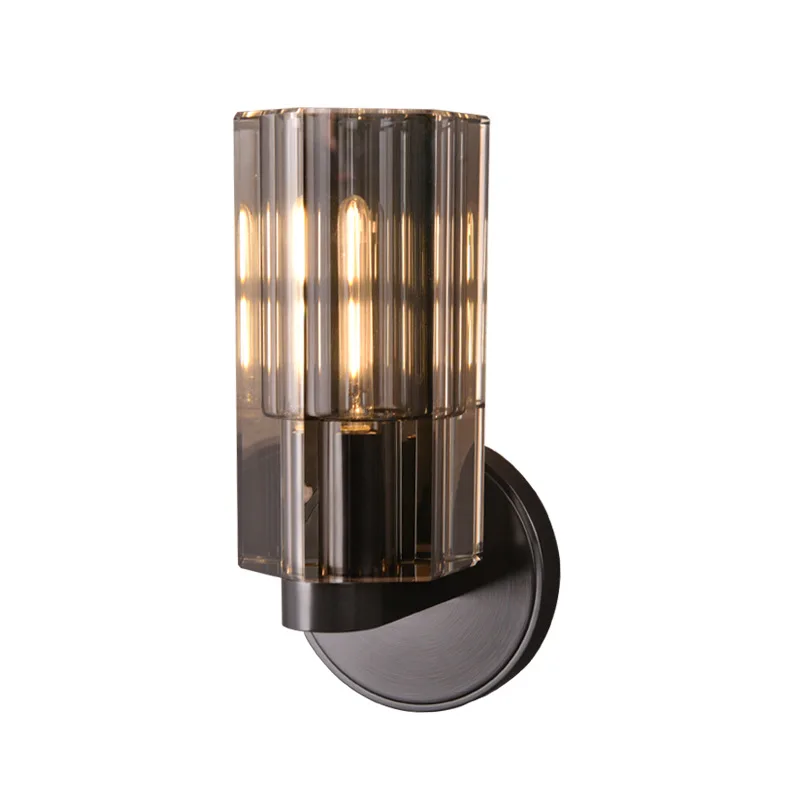 

All copper, light luxury, wall lamp, bedside, bedroom, TV, background wall