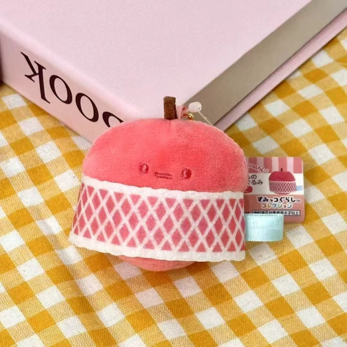 Niedlicher Sumikkogurashi Plüsch-Schlüsselanhänger, Topfpflanze, Gemüse, Kawaii, AppleToast, weich gefüllt, Brokkoli-Schlüsselanhänger, Zubehör, Geschenke – Detail 8